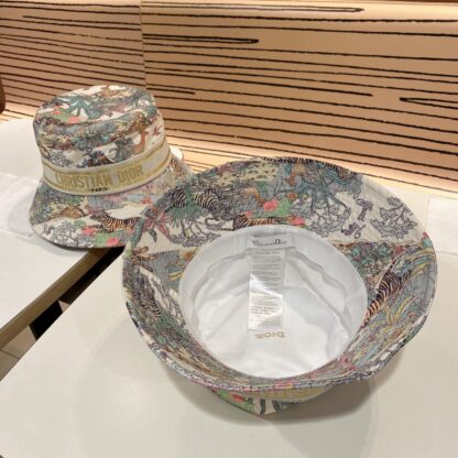 Dior English Sport Floral Bucket Hat - Image 4