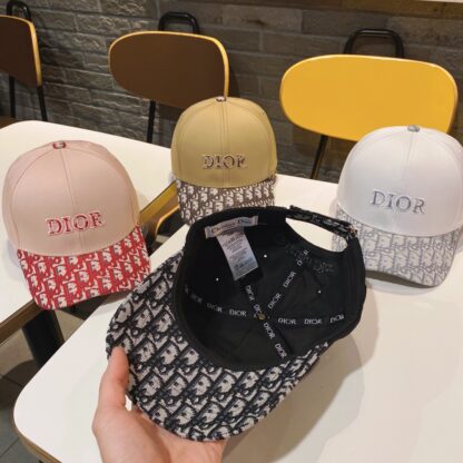 Dior English sports applique embroidered baseball cap - Image 4