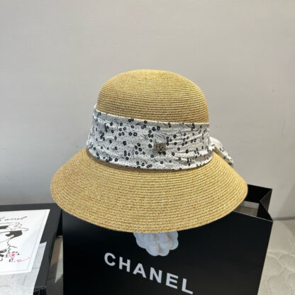 Dior Sun Straw Beach Hat - Image 4
