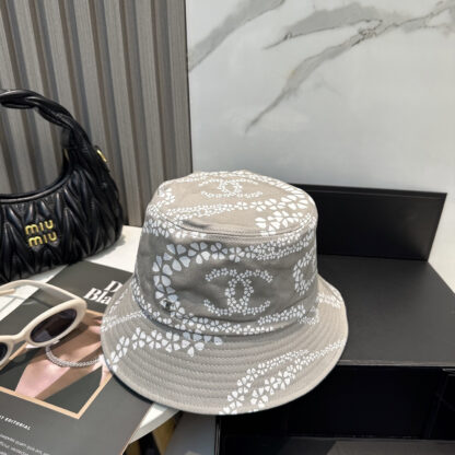 Chanel Classic Casual Fashion Bucket Hat - Image 3