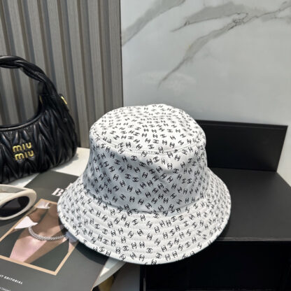 Chanel classic casual fashion bucket hat - Image 3