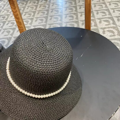 Dior hollow dome straw hat - Image 4