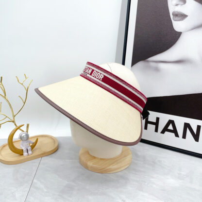 Dior fashion holiday sun hat empty top hat - Image 4