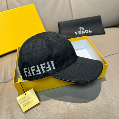 Fendi Classic Jacquard Fashion Baseball Cap - Image 4