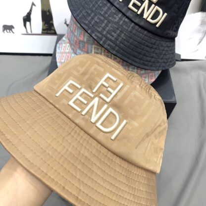 Fendi Classic Casual Bucket Hat - Image 4