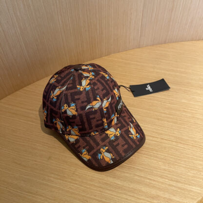 Fendi Lightweight Breathable Vintage Baseball Cap - Image 4