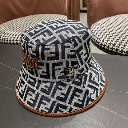 Fendi Fashionable and versatile bucket hat - Image 4
