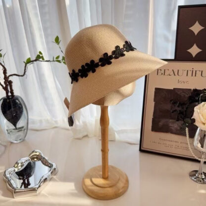 Fendi Fashion Wide Brim Straw Hat - Image 4