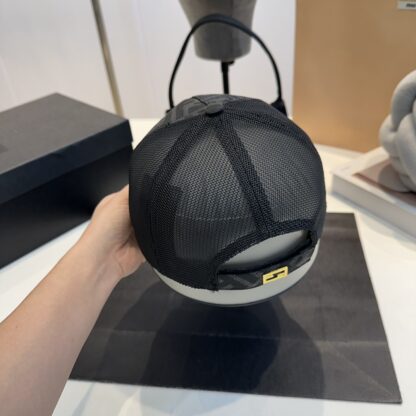 Fendi jacquard half-visor baseball cap - Image 4