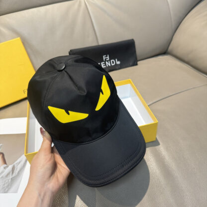 Fendi Little Monster Print Fashion Breathable All-match Baseball Cap - Image 4