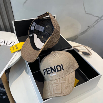 Fendi monogram series baseball cap - Image 4