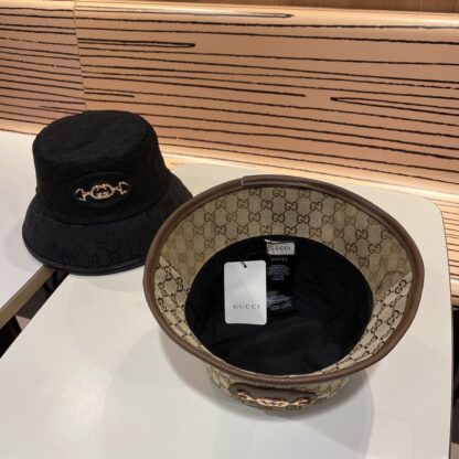 Gucci Korean version of the new British sports bucket hat - Image 2