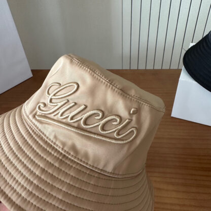 Gucci simple embroidered bucket hat - Image 3