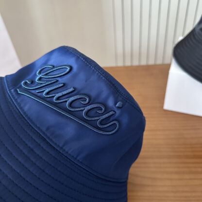 Gucci simple embroidered bucket hat - Image 3