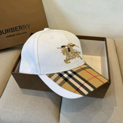Burberry simple fashion casual baseball cap - Image 4