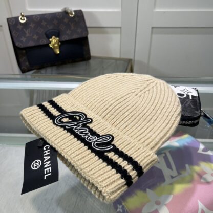 Chanel Unisex Knitted Hat - Image 3
