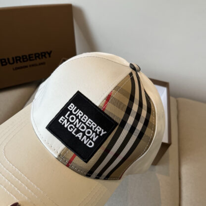 Burberry simple fashion casual baseball cap - Image 4