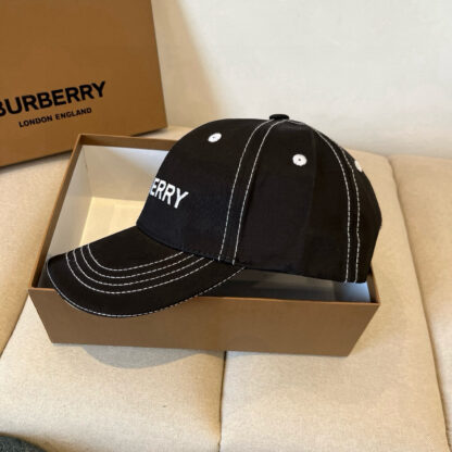Burberry simple fashion casual baseball cap - Image 4