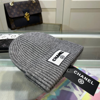 Chanel stylish and comfortable wool knitted hat - Image 3