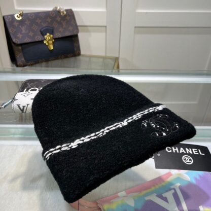 Chanel Unisex Knitted Hat - Image 3
