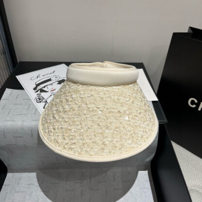 Chanel sequined sun hat - Image 3