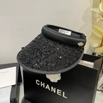 Chanel sequined sun hat - Image 3