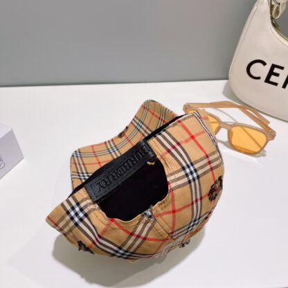 Burberry Classic Check Baseball Cap - Image 4
