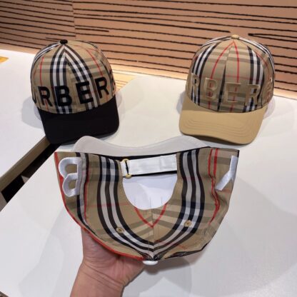 Burberry Classic Check Baseball Cap - Image 4