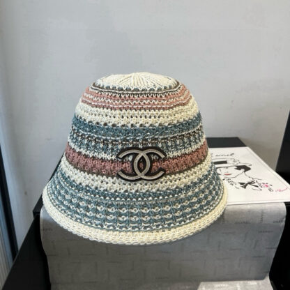 Chanel knitted bucket hat - Image 3