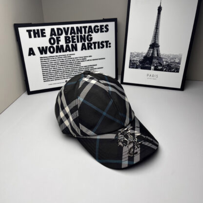 Burberry Classic Check Baseball Cap - Image 4