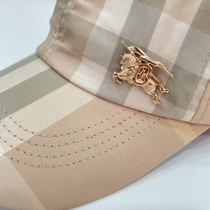 Burberry Classic Simple Check Baseball Cap - Image 4