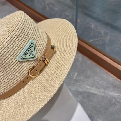 Prada new straw sun hat - Image 3