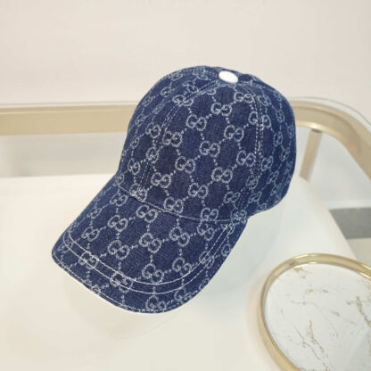 Gucci Denim Baseball Cap - Image 2