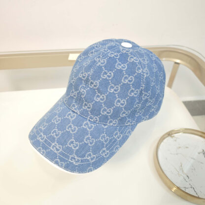 Gucci Denim Baseball Cap - Image 2