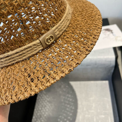 Gucci flat hat hollow sun hat - Image 3