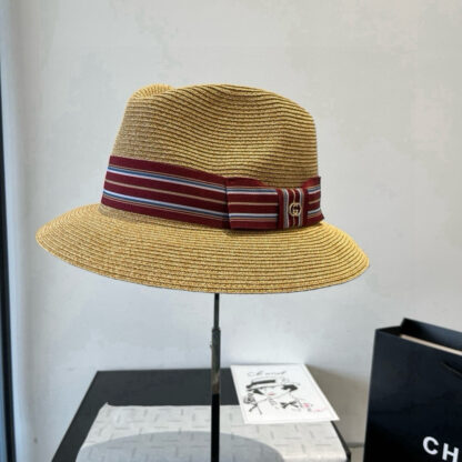 Gucci flat top hat sun hat - Image 3