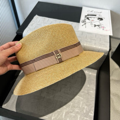 Gucci flat top hat sun hat - Image 3
