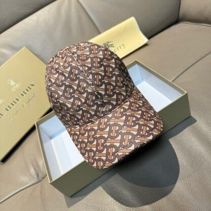 Burberry Fashion Print Baseball Cap - Image 4