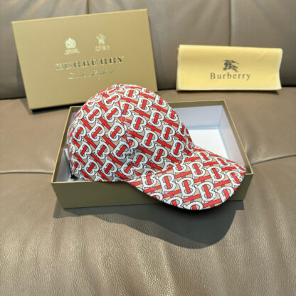 Burberry Fashion Print Baseball Cap - Image 4
