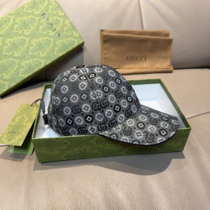 Gucci jacquard baseball cap - Image 3