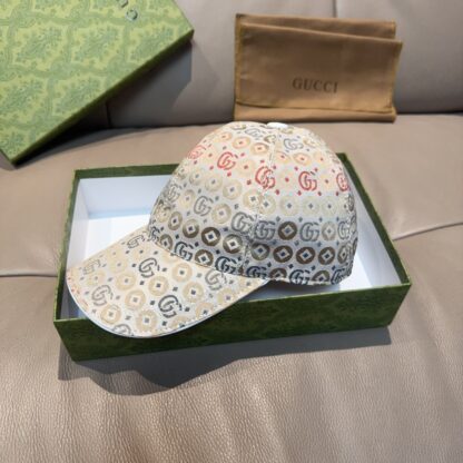 Gucci jacquard baseball cap - Image 3