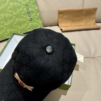 Gucci bee embroidered baseball cap - Image 3