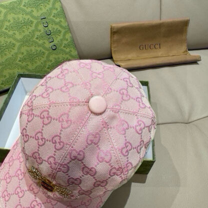 Gucci bee embroidered baseball cap - Image 3