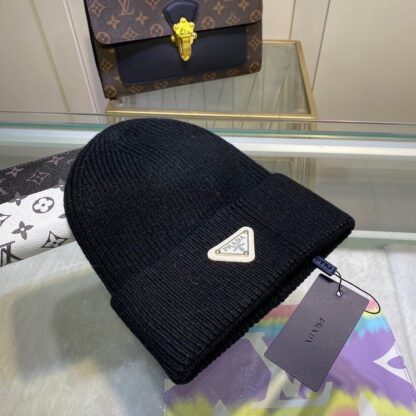 Prada Soft and Cozy Knit Beanie - Image 3