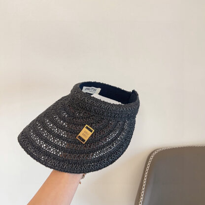 Miu Miu Straw Holiday Visor - Image 4