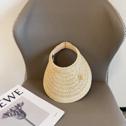 Miu Miu Straw Holiday Visor - Image 4