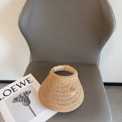 Miu Miu Straw Holiday Visor - Image 4