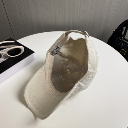 Miu Miu trendy denim baseball cap - Image 4