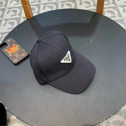 Prada embroidered letters all-match baseball cap - Image 3