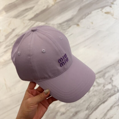 Miu Miu embroidered baseball cap - Image 4